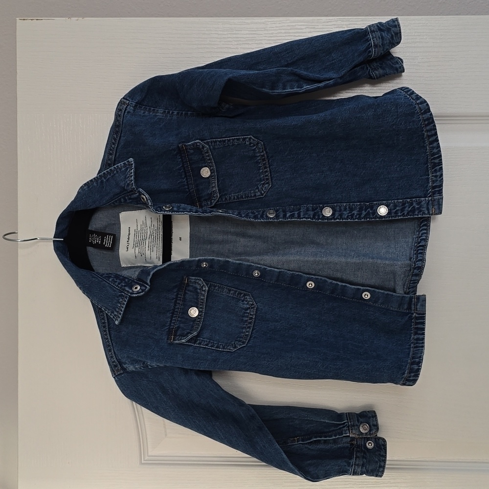 H&M jeans Shacket
